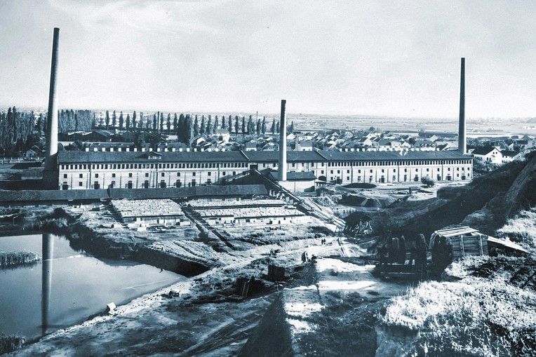 Ciglana Črnomerec. panorama